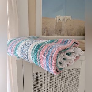 Beautiful and Unique Mexican yoga blanket